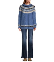 Pendleton Fair Isle Crew Neck Long Sleeve Sweater