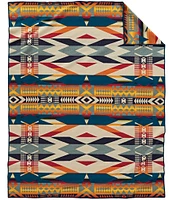 Pendleton Fire Legend Southwestern Geometric Pattern Throw Blanket