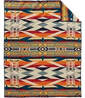 Pendleton Fire Legend Southwestern Geometric Pattern Throw Blanket