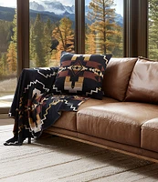 Pendleton Four Corners Southwestern Geometric Pattern Cotton Knit Throw