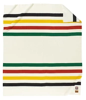 Pendleton Glacier National Park Striped Wool Blanket