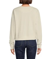 Pendleton Graphic French Terry Crewneck Long Sleeve Pullover