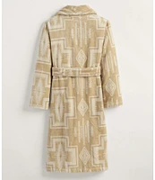 Pendleton Harding Cotton Terry Velour Cozy Robe