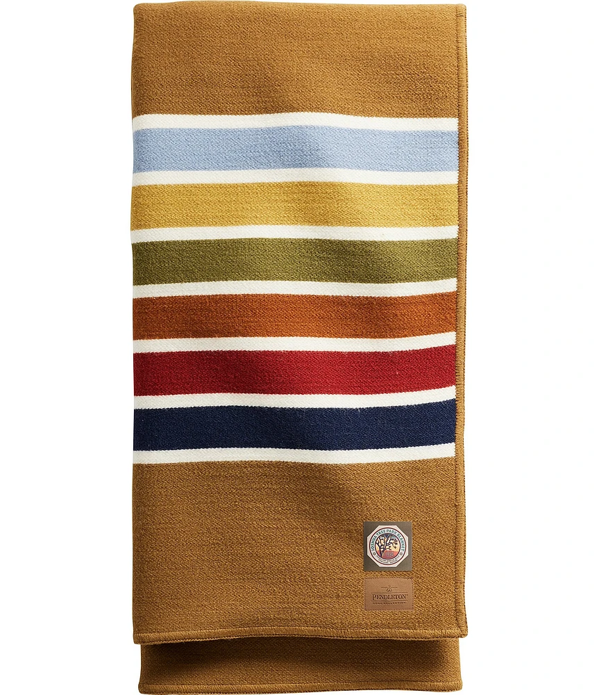 Pendleton Joshua Tree National Park Striped Wool Blanket