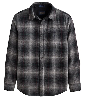 Pendleton Lodge Multi Plaid Long Sleeve Woven Shirt