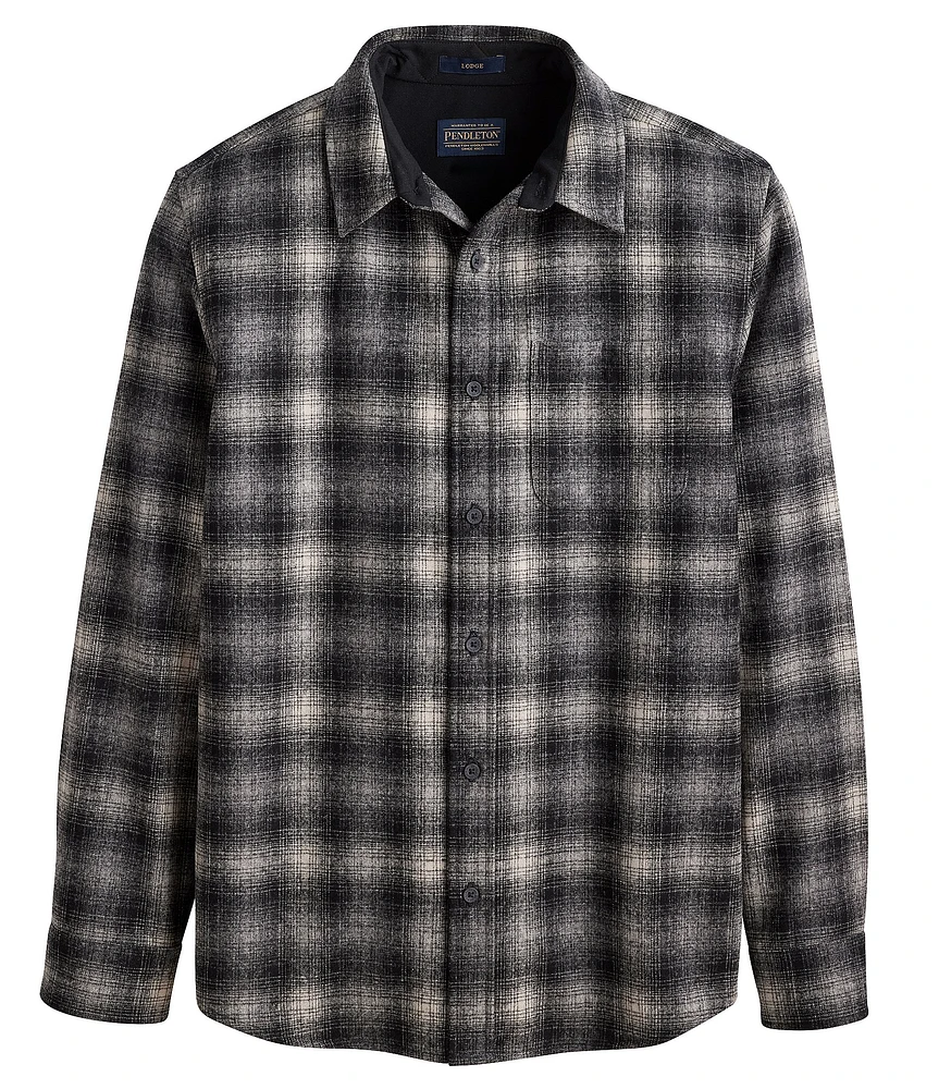 Pendleton Lodge Ombre Check Long Sleeve Woven Shirt