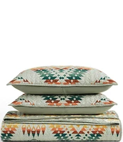 Pendleton Mission Trails Southwestern Print Coverlet Mini Set