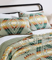 Pendleton Mission Trails Southwestern Print Coverlet Mini Set