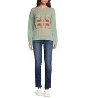 Pendleton Montera Graphic Crew Neck Long Sleeve Pullover