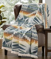 Pendleton Mystic Lake Fringed Throw Blanket