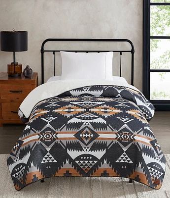 Pendleton Nehalem Sherpa Oversized Throw Blanket