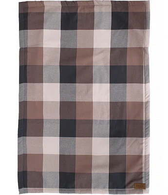 Pendleton Pet Classics Block Plaid Pattern Berber Plush Throw Blanket