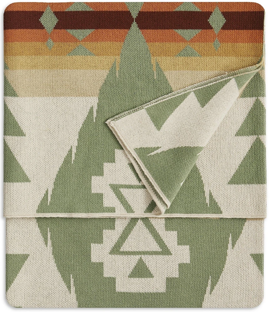 Pendleton Siskiyou Southwestern Geometric Pattern Throw Blanket