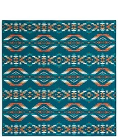 Pendleton Summerland Geometric Print Reversible Coverlet Mini Set