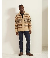 Pendleton The Original Westerley Full-Zip Heavyweight Cardigan Wool Sweater