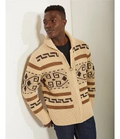 Pendleton The Original Westerley Full-Zip Heavyweight Cardigan Wool Sweater