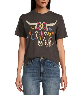 Pendleton Western Skull Graphic Tee