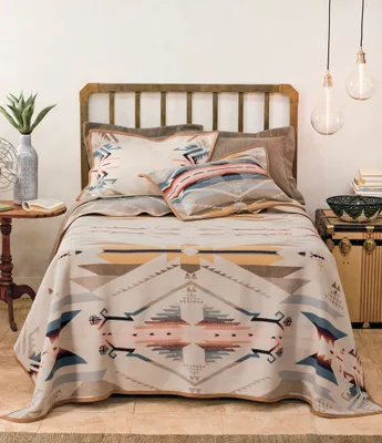 Pendleton White Sands Blanket Bedding Collection