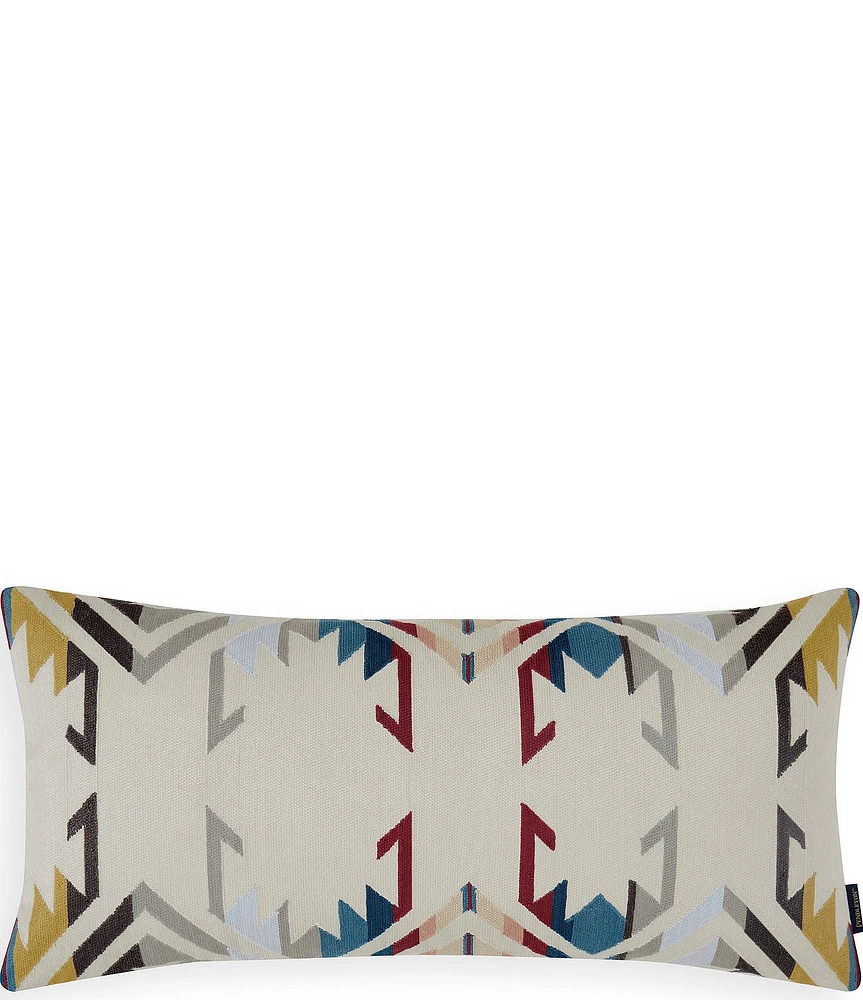 Pendleton White Sands Embroidered Rectangular Pillow