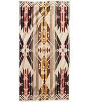 Pendleton White Sands Iconic Jacquard Southwestern Pattern Bath Towels