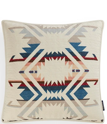 Pendleton White Sands Quilted Filled Euro Sham