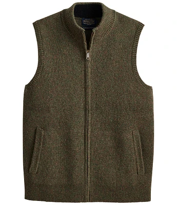 Pendleton Full Zip Wool Sweater Vest