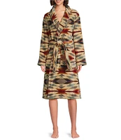 Pendleton Wyeth Cotton Terry Velour Cozy Long Robe