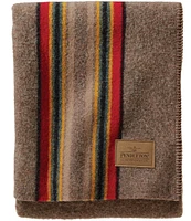 Pendleton Wool Yakima Stripe Camp Throw Blanket