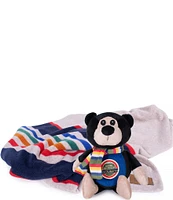 Pendleton Yellowstone National Park Pet Throw & Pal Bear Dog Toy Gift Set