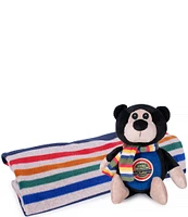 Pendleton Yellowstone National Park Pet Throw & Pal Bear Dog Toy Gift Set