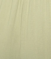 Perch by Blu Pepper Plus Wide Leg Linen Pants