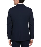 Perry Ellis Big & Tall Dark Performance Stretch Dobby Louis Suit Separates Jacket