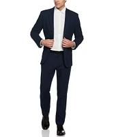 Perry Ellis Big & Tall Dark Performance Stretch Dobby Louis Suit Separates Jacket