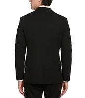 Perry Ellis Big & Tall Dark Performance Stretch Dobby Louis Suit Separates Jacket