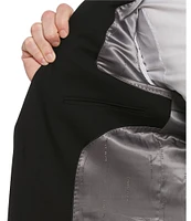 Perry Ellis Big & Tall Dark Performance Stretch Dobby Louis Suit Separates Jacket