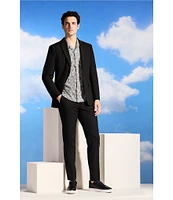 Perry Ellis Big & Tall Performance Stretch Dobby Louis Suit Separates Jacket