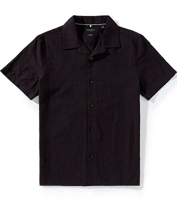Perry Ellis Big & Tall Short Sleeve Woven Camp Shirt