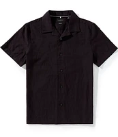 Perry Ellis Big & Tall Short Sleeve Woven Camp Shirt