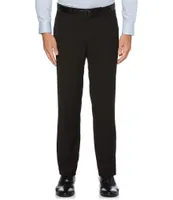 Perry Ellis Big & Tall Slim-Fit Non-Iron Solid Stretch Flat Front Suit Separates Dress Pants