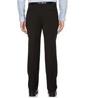 Perry Ellis Big & Tall Slim-Fit Non-Iron Solid Stretch Flat Front Suit Separates Dress Pants