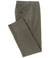 Perry Ellis Birdseye Pattern Flat Front Maxwell Modern Fit Birdseye Pattern Stretch Pants