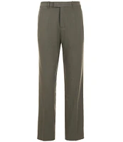 Perry Ellis Birdseye Pattern Flat Front Maxwell Modern Fit Birdseye Pattern Stretch Pants