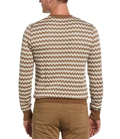 Perry Ellis Geo Print Sweater