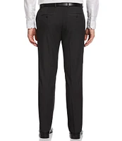 Perry Ellis Non-Iron Solid Stretch Suit Separates Flat-Front Dress Pants