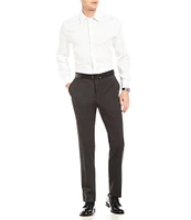 Perry Ellis Non-Iron Solid Long-Sleeve Twill Shirt