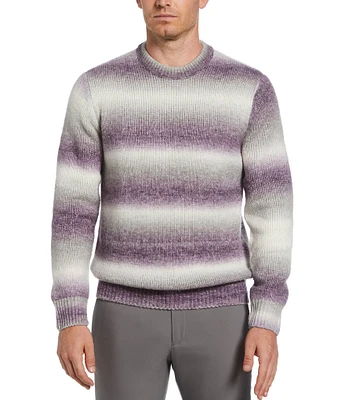 Perry Ellis Ombre Fuzzy Yarn Sweater