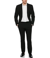 Perry Ellis Slim-Fit Performance Stretch Dobby Louis Suit Separates Jacket