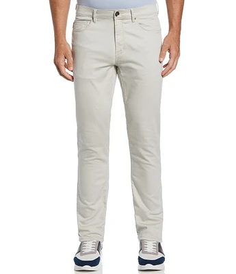 Perry Ellis Slim Fit Stretch Anywhere 5-Pocket Pants