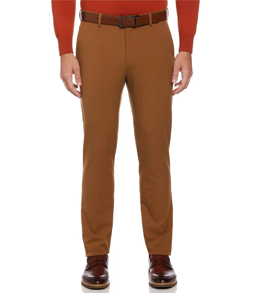 Perry Ellis Slim Fit Stretch Solid Chino Pants