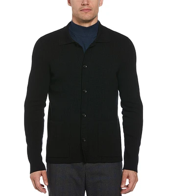 Perry Ellis Solid Cardigan